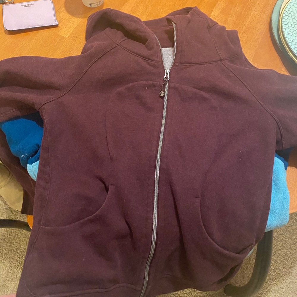 Lululemon full zip Scuba Hoodie